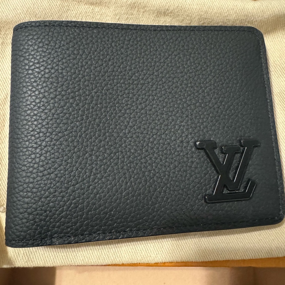 Black mens Louis Vuitton wallet